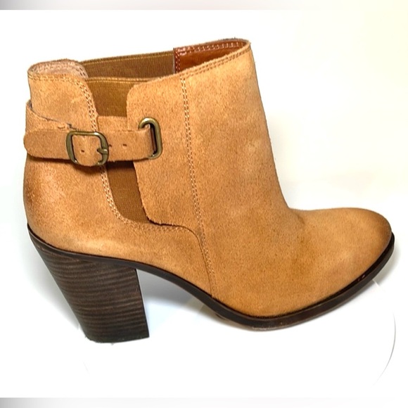 Lucky Brand Tan Esperanza Ankle Booties 9.5 - Picture 7 of 7